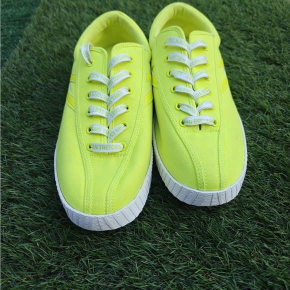 Tretorn Other - Tretorn Nylite Plus canvas sneakers in  neon yellow Mens Size 10